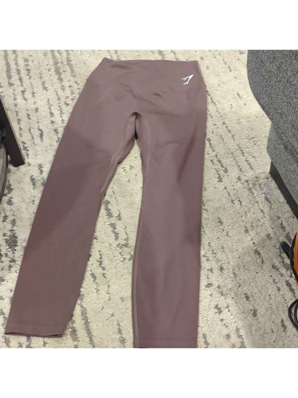 Gymshark High Rise seamless 7/8 leggings beige